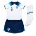 Inghilterra Mason Mount #19 Prima Maglia Bambino Mondiali 2022 Manica Corta (+ Pantaloni corti)